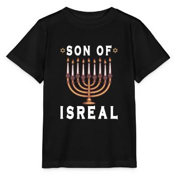 Israelite Jew Israelite Heritage Jewish Israel Jew - Stanley/Stella MINI CREATOR Kids’ T-Shirt - black - Front - Mikhail (115cm)