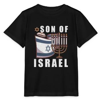Juif israélite Héritage israélite Juif Israël Juif - T-shirt bio MINI CREATOR Stanley/Stella Enfant - noir - Devant - Mikhail (115cm)