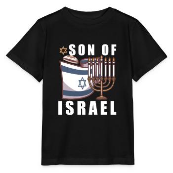 Juif israélite Héritage israélite Juif Israël Juif - T-shirt bio MINI CREATOR Stanley/Stella Enfant - noir - Devant - Mikhail (115cm)