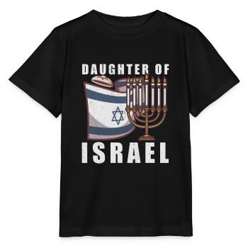 Juif israélite Héritage israélite Juif Israël Juif - T-shirt bio MINI CREATOR Stanley/Stella Enfant - noir - Devant - Mikhail (115cm)
