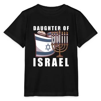 Juif israélite Héritage israélite Juif Israël Juif - T-shirt bio MINI CREATOR Stanley/Stella Enfant - noir - Devant - Mikhail (115cm)