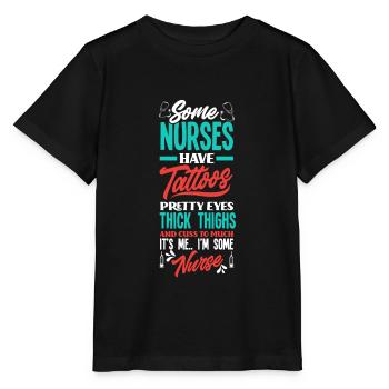 Nurse Nurse - Stanley/Stella MINI CREATOR Kids’ T-Shirt - black - Front - Mikhail (115cm)