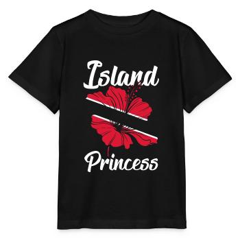 Trinité-et-Tobago Drapeau île de Trinité-et-Tobago - T-shirt bio MINI CREATOR Stanley/Stella Enfant - noir - Devant - Mikhail (115cm)