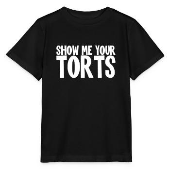 Montrez-moi vos torts I Avocat Drôle - T-shirt bio MINI CREATOR Stanley/Stella Enfant - noir - Devant - Mikhail (115cm)