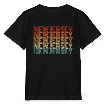 Cadeau pour les résidents du New Jersey - T-shirt bio MINI CREATOR Stanley/Stella Enfant - noir - Devant - Mikhail (115cm)