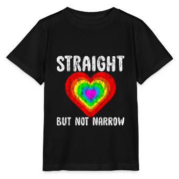 Droit mais pas étroit 2 - T-shirt bio MINI CREATOR Stanley/Stella Enfant - noir - Devant - Mikhail (115cm)