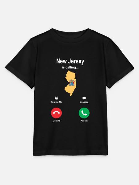 Besuch In New Jersey Geschenk - Stanley/Stella Kinder T-Shirt MINI CREATOR - Schwarz