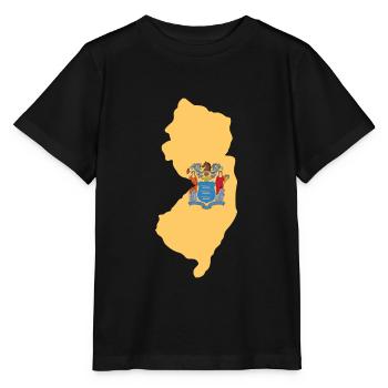 Cadeau de maison du New Jersey - T-shirt bio MINI CREATOR Stanley/Stella Enfant - noir - Devant - Mikhail (115cm)