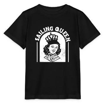 Seglen Segelboot Segler - Stanley/Stella Kinder T-Shirt MINI CREATOR  - Schwarz - Vorne - Mikhail (115cm)