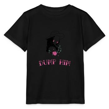 Journée internationale de la femme Jetez-le Silhouette de femme - T-shirt bio MINI CREATOR Stanley/Stella Enfant - noir - Devant - Mikhail (115cm)