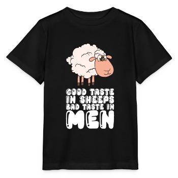 Good Taste In Sheeps Bad Taste In Men - Stanley/Stella Kinder T-Shirt MINI CREATOR  - Schwarz - Vorne - Mikhail (115cm)