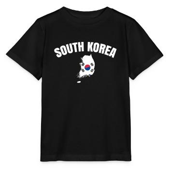 Südkorea Heimatstadt Geschenk - Stanley/Stella Kinder T-Shirt MINI CREATOR  - Schwarz - Vorne - Mikhail (115cm)