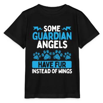 Service Dog Owner Guardian Angle Service Dog - Stanley/Stella Kinder T-Shirt MINI CREATOR  - Schwarz - Vorne - Mikhail (115cm)