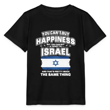 Israel - Stanley/Stella Kinder T-Shirt MINI CREATOR  - Schwarz - Vorne - Mikhail (115cm)