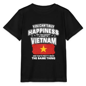 Vietnam - T-shirt bio MINI CREATOR Stanley/Stella Enfant - noir - Devant - Mikhail (115cm)