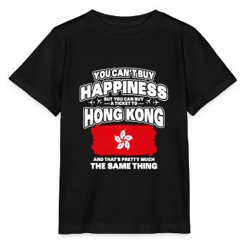 Hong Kong - T-shirt bio MINI CREATOR Stanley/Stella Enfant - noir - Devant - Mikhail (115cm)