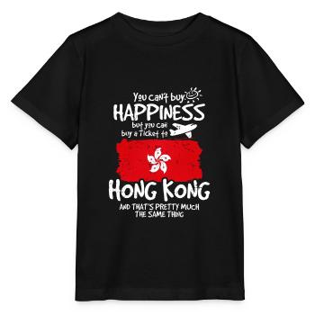 Hong Kong - T-shirt bio MINI CREATOR Stanley/Stella Enfant - noir - Devant - Mikhail (115cm)