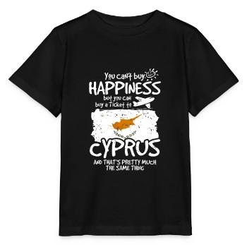 Chypre - T-shirt bio MINI CREATOR Stanley/Stella Enfant - noir - Devant - Mikhail (115cm)
