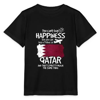 Katar - Stanley/Stella Kinder T-Shirt MINI CREATOR  - Schwarz - Vorne - Mikhail (115cm)