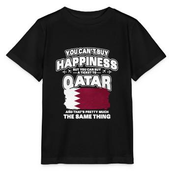 Katar - Stanley/Stella Kinder T-Shirt MINI CREATOR  - Schwarz - Vorne - Mikhail (115cm)