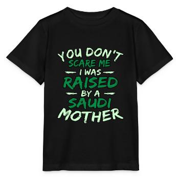Saudi Arabia - Stanley/Stella MINI CREATOR Kids’ T-Shirt - black - Front - Mikhail (115cm)