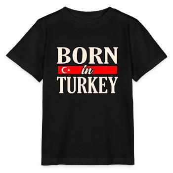 Turkey - Stanley/Stella MINI CREATOR Kids’ T-Shirt - black - Front - Mikhail (115cm)