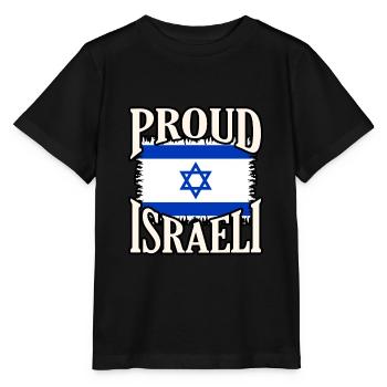 Israel - Stanley/Stella Kinder T-Shirt MINI CREATOR  - Schwarz - Vorne - Mikhail (115cm)