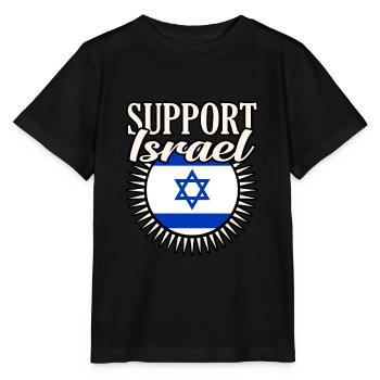 Israel - Stanley/Stella Kinder T-Shirt MINI CREATOR  - Schwarz - Vorne - Mikhail (115cm)