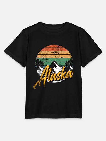 Alaska - Stanley/Stella Kinder T-Shirt MINI CREATOR  - Schwarz
