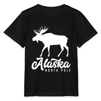 Alaska North Pole - Stanley/Stella MINI CREATOR Kids’ T-Shirt - black - Front - Mikhail (115cm)