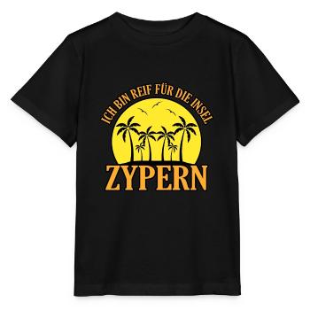 Chypre - T-shirt bio MINI CREATOR Stanley/Stella Enfant - noir - Devant - Mikhail (115cm)