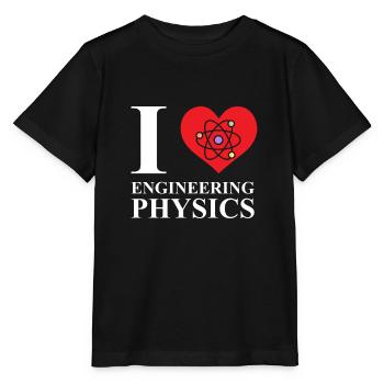 Physik Physiker - Stanley/Stella Kinder T-Shirt MINI CREATOR  - Schwarz - Vorne - Mikhail (115cm)