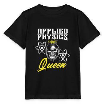 Physik Physiker - Stanley/Stella Kinder T-Shirt MINI CREATOR  - Schwarz - Vorne - Mikhail (115cm)