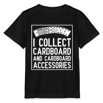 Kartenspiel Kartenspieler Pokern - Stanley/Stella Kinder T-Shirt MINI CREATOR  - Schwarz - Vorne - Mikhail (115cm)