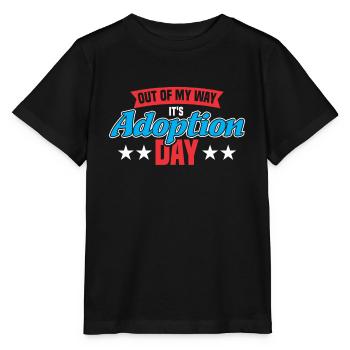 Adopts Adopts Foster Father Foster Mother - Stanley/Stella MINI CREATOR Kids’ T-Shirt - black - Front - Mikhail (115cm)