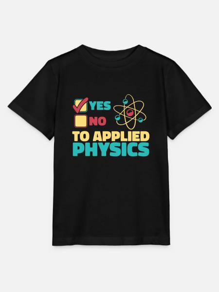 Physik Physiker - Stanley/Stella Kinder T-Shirt MINI CREATOR - Schwarz