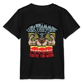 Surströmming - Stanley/Stella Kinder T-Shirt MINI CREATOR  - Schwarz - Vorne - Mikhail (115cm)