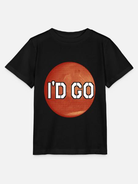 Mars Planet - Stanley/Stella Kinder T-Shirt MINI CREATOR - Schwarz