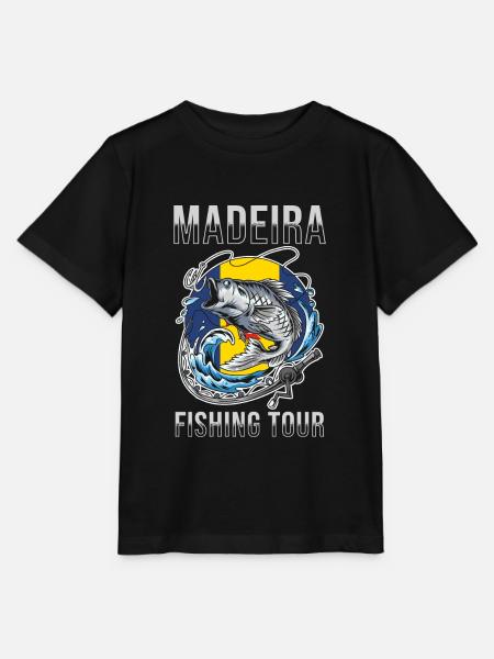 Angeltour Madeira - Stanley/Stella Kinder T-Shirt MINI CREATOR  - Schwarz