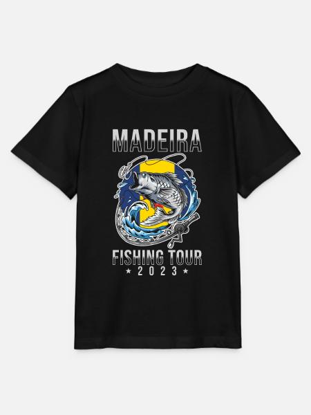 Angeltour Madeira 2023 - Stanley/Stella Kinder T-Shirt MINI CREATOR - Schwarz