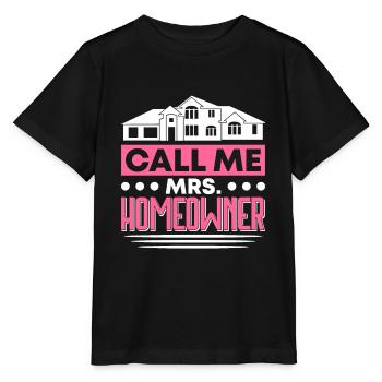 Propriétaire Propriétaire Cadeau Propriétaire Propriétaire - T-shirt bio MINI CREATOR Stanley/Stella Enfant - noir - Devant - Mikhail (115cm)