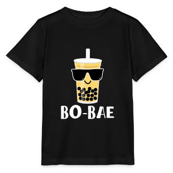 Bo-Bae Shirt Boba Bubble Tea Shirt Cadeau - T-shirt bio MINI CREATOR Stanley/Stella Enfant - noir - Devant - Mikhail (115cm)