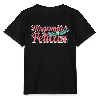 Pelican Pelicans Oiseaux Oiseaux Oiseaux - T-shirt bio MINI CREATOR Stanley/Stella Enfant - noir - Devant - Mikhail (115cm)