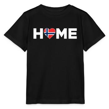 Norway Home Norway Flag Norway Love - Stanley/Stella MINI CREATOR Kids’ T-Shirt - black - Front - Mikhail (115cm)