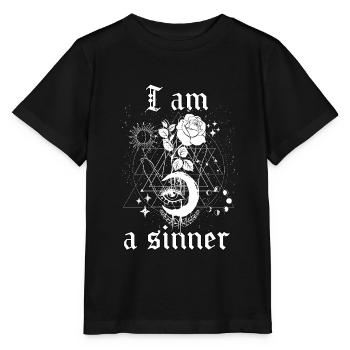 Occult Goth Gothique Punk Grunge - T-shirt bio MINI CREATOR Stanley/Stella Enfant - noir - Devant - Mikhail (115cm)