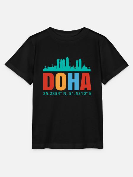 Doha - Stanley/Stella Kinder T-Shirt MINI CREATOR  - Schwarz