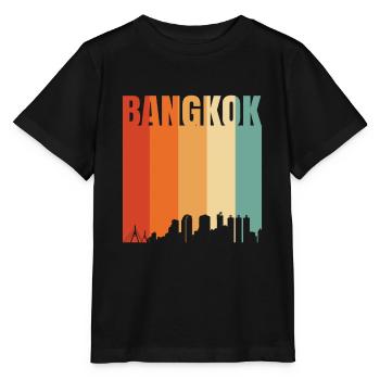 Bangkok - Stanley/Stella MINI CREATOR Kids’ T-Shirt - black - Front - Mikhail (115cm)