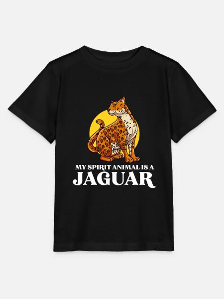 Jaguar Geschenkidee - Stanley/Stella Kinder T-Shirt MINI CREATOR - Schwarz