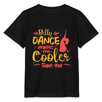 La danse du ventre me rend plus cool que toi la danse du ventre - T-shirt bio MINI CREATOR Stanley/Stella Enfant - noir - Devant - Mikhail (115cm)