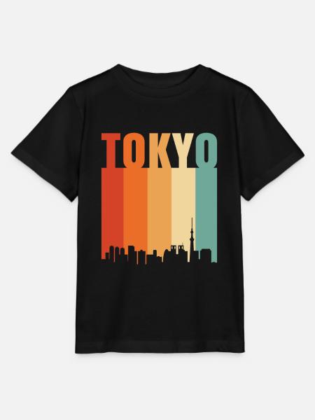 Tokio - Stanley/Stella Kinder T-Shirt MINI CREATOR - Schwarz